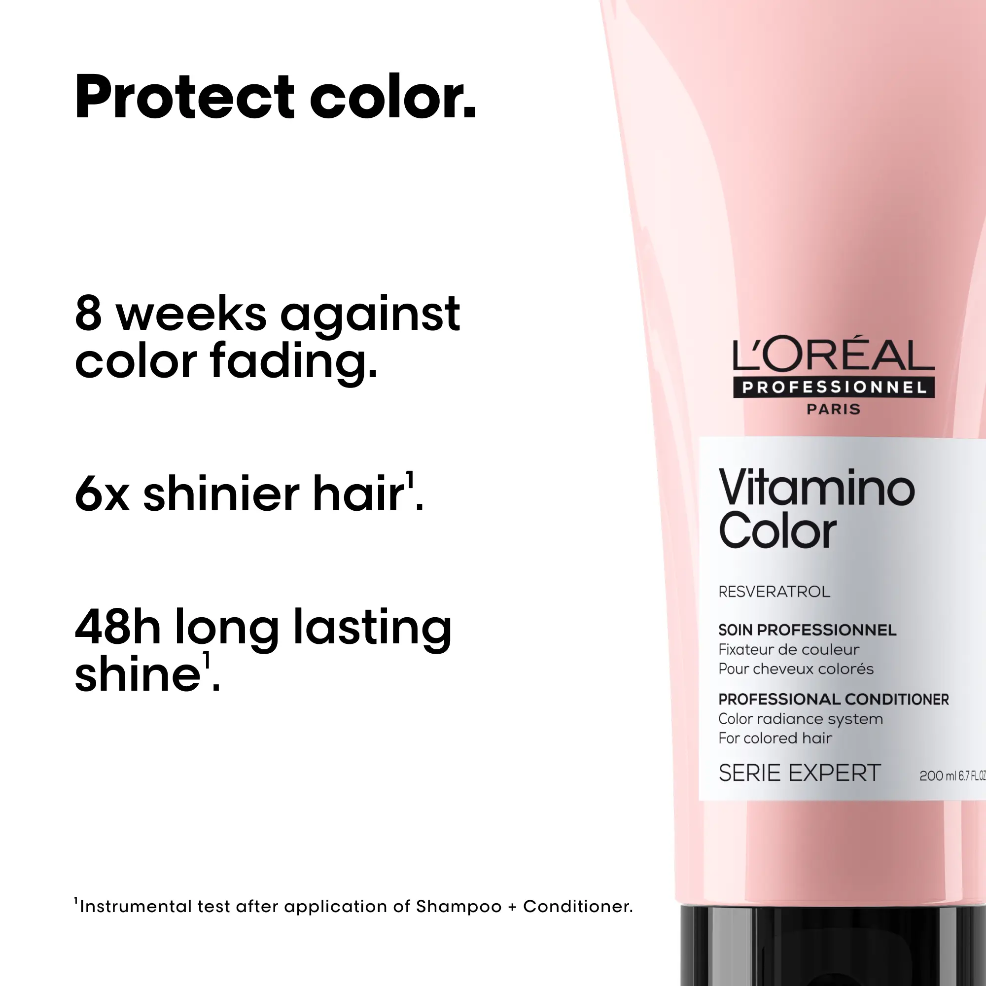 L'Oréal Vitamino Color 500ml Duo - For Softer Shinier Coloured Hair - Image 4