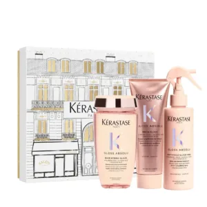 Kérastase Gloss Absolu Illuminating Holiday Gift Set For Frizzy Hair