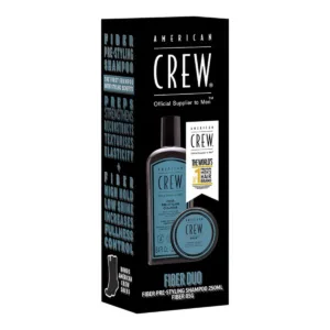 American Crew Fibre Duo - Fibre Pre-Styling Shampoo 250ml + Fibre 85g